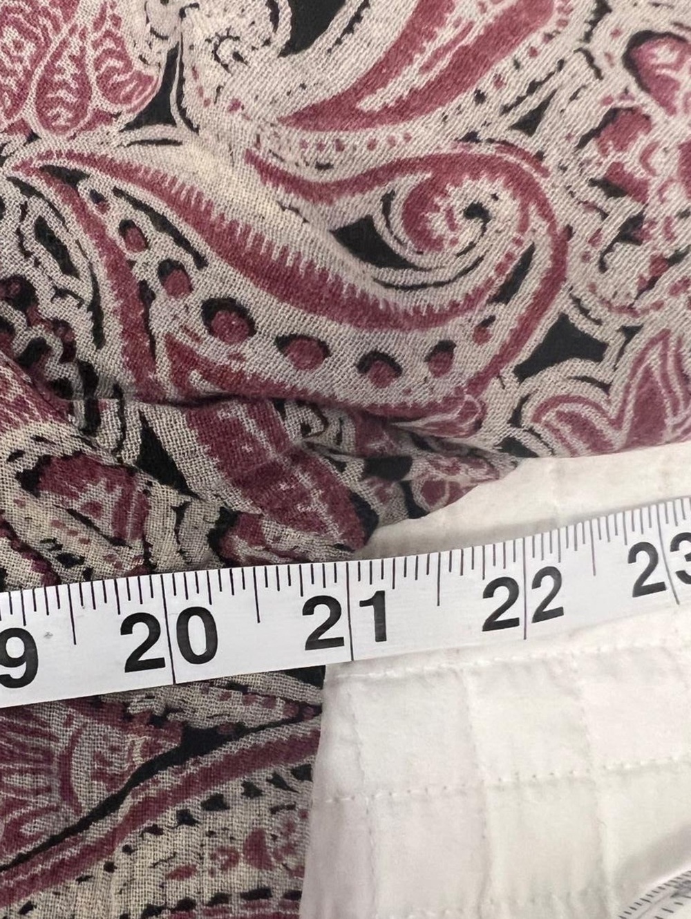 Free People Black Burgundy Paisley V-Neck Boho Midi Dress Small - Picture 6 of 7